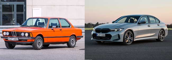 BMW 3 series past and present