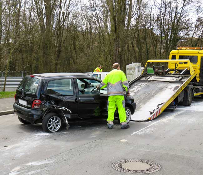 breakdown recovery for accidents